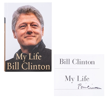 Bill Clinton Signed "My Life" Book (JSA)